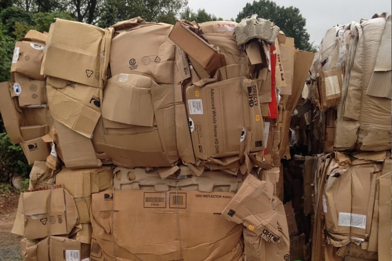 Old Corrugated Continers